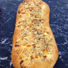 Sunflower and Cheese Focaccia