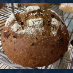 Pear Prune and Walnut Loaf
